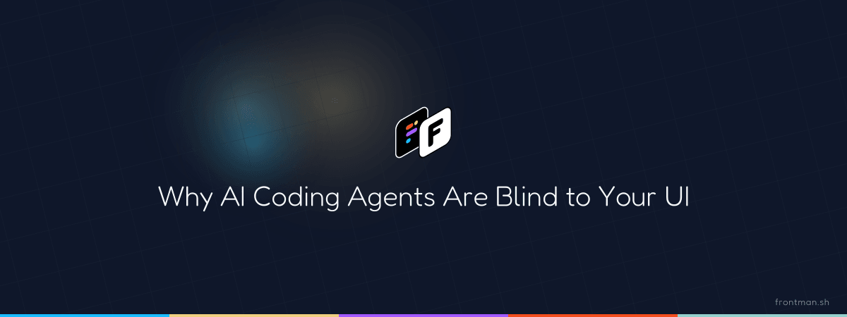 AI Coding Agents Are Blind to UI