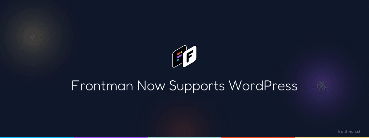 Frontman Now Supports WordPress